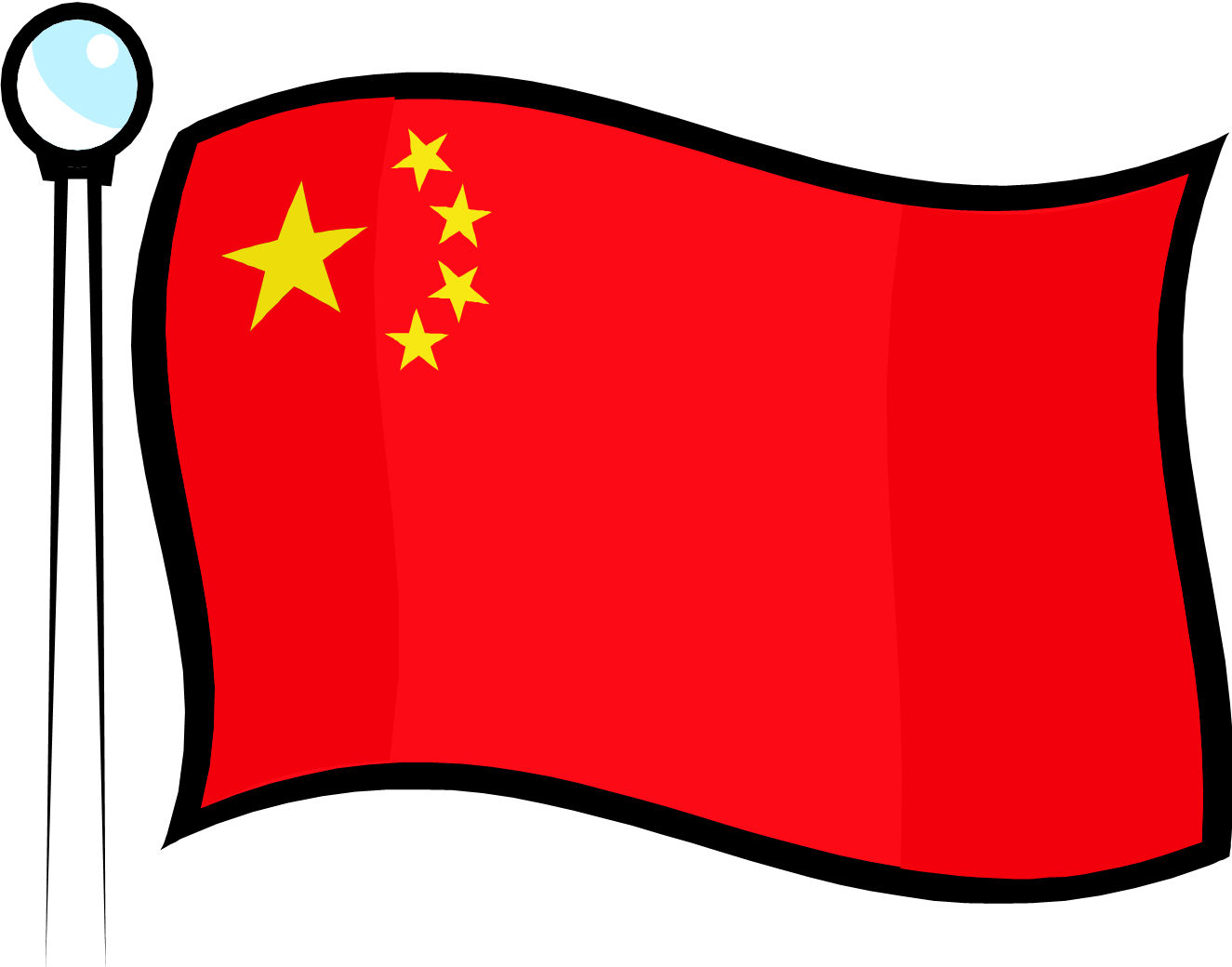 clipart china flag - photo #3