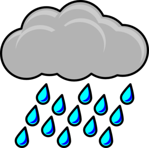 Rain Cloud clip art - vector clip art online, royalty free ...