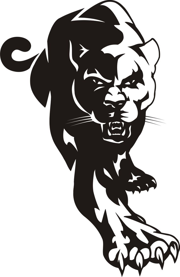 Images of Panther Logo Clip Art Mas Cg 004 Stuff To Buy Pinterest ...