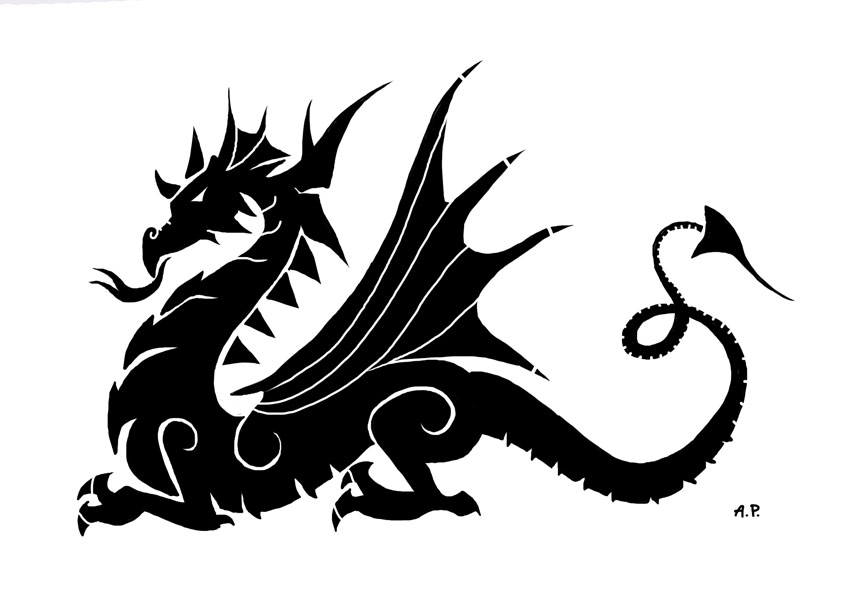 clipart of dragons - photo #48