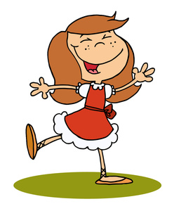 Happy Lady Clipart - Free Clipart Images