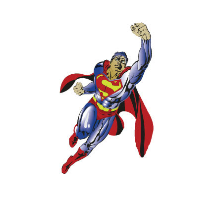 Free Superman Vector Art - ClipArt Best