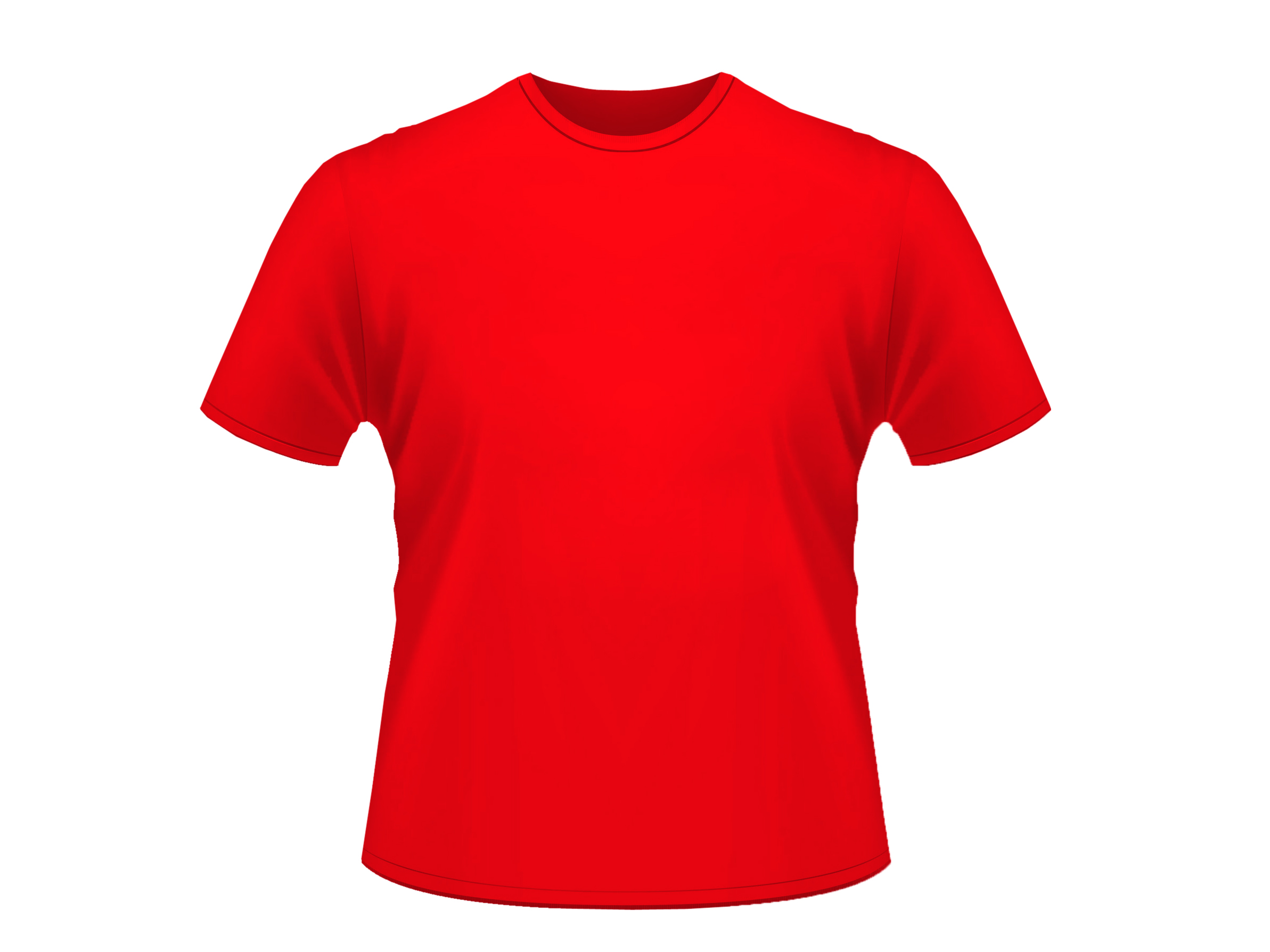Kaos Merah Polos - ClipArt Best