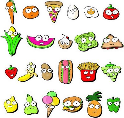 Cartoon Pictures Of Food