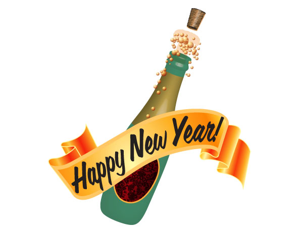 new year vector clipart - photo #2