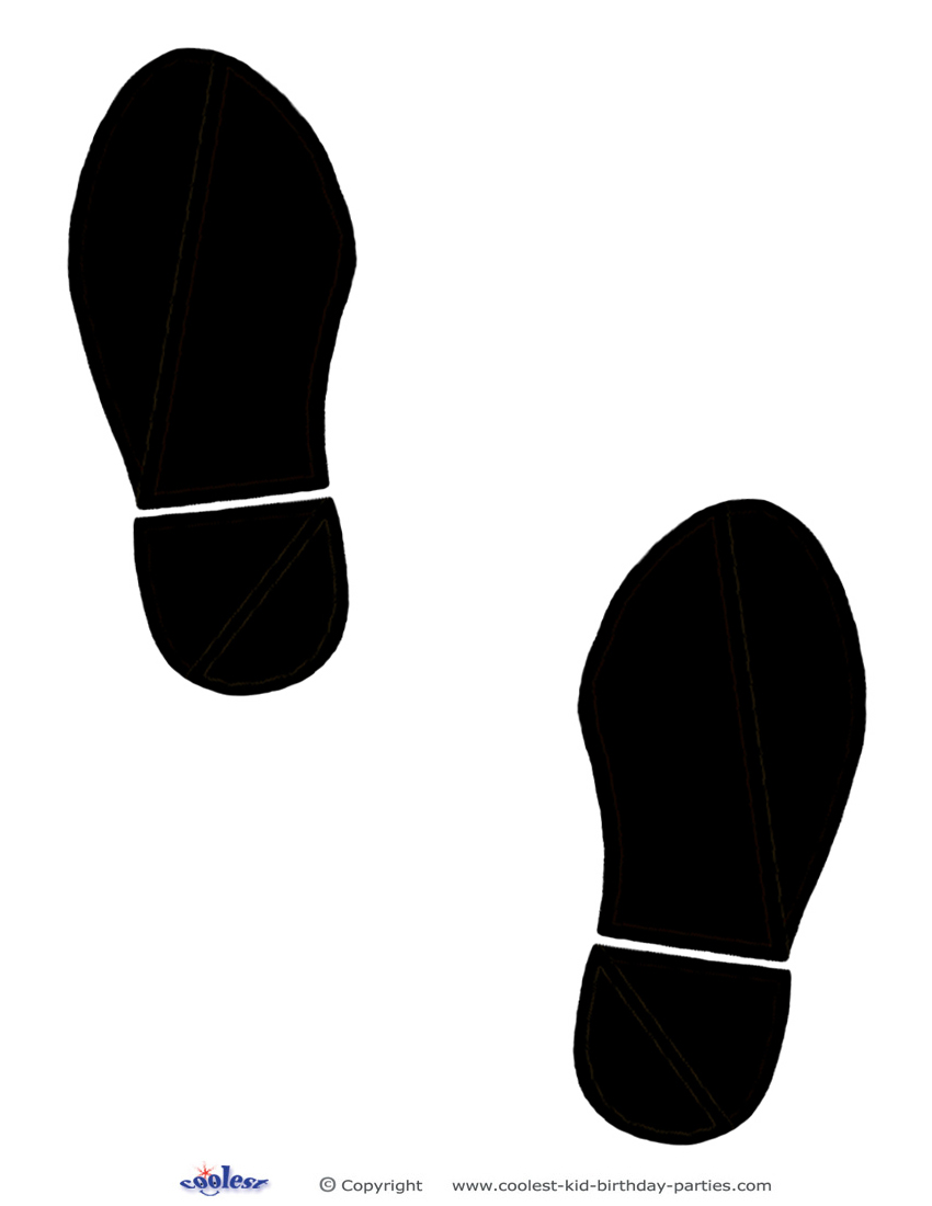 Free Printable Footprints ClipArt Best