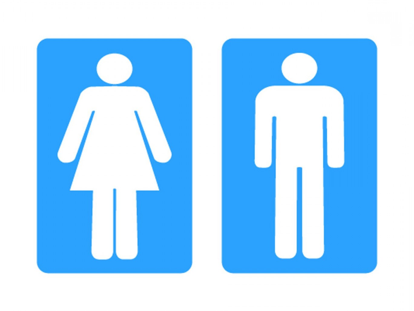 Mens And Ladies Toilet Signs Clipart | Rewls