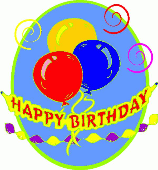 Happy Birthday Animated Clip Art - Tumundografico