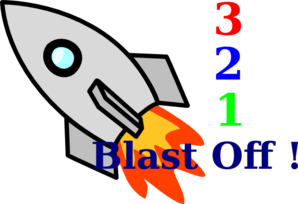 3-2-1 Blast Off Clip Art - vector clip art online ...