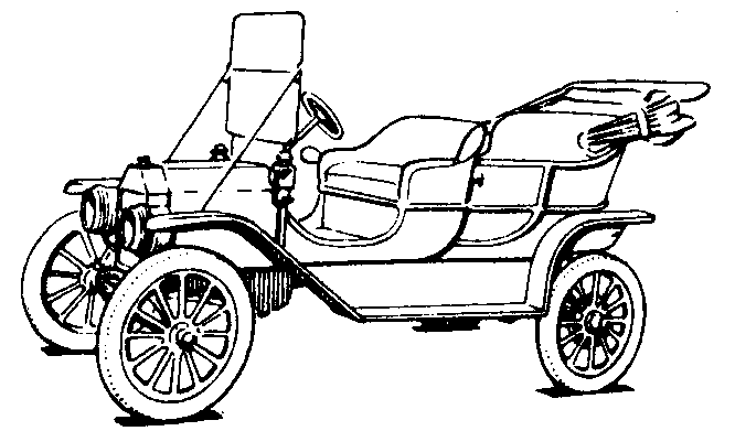 henry ford model t coloring pages - photo #24