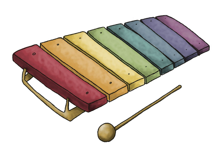 clipart of xylophone - photo #13