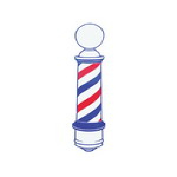 Barber Pole Decals