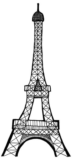 Color eiffel | Eiffel Towers, Coloring Pages and Paris E…