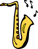 Free music clipart graphics. Violincello, cymbals, trumpet ...