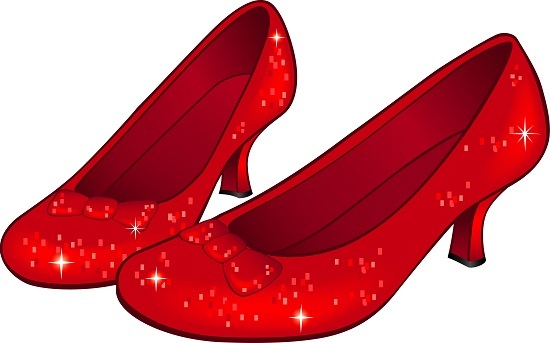 Pix For > Wizard Of Oz Ruby Slippers Clipart