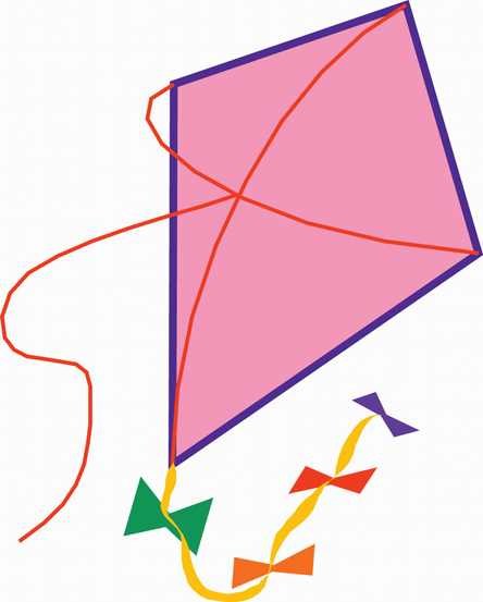 Kite Art Crafts For Kids | Jos Gandos Coloring Pages For Kids