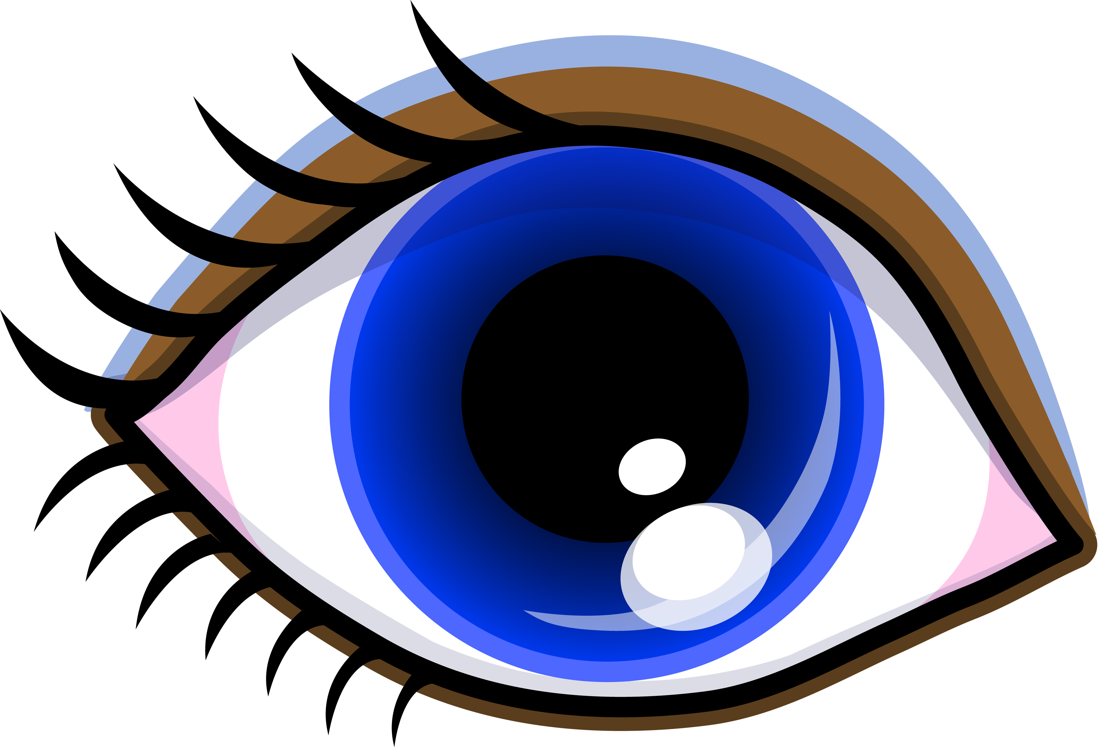 Free clipart blue eyes
