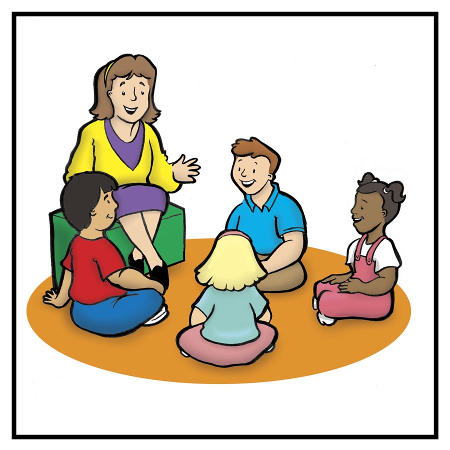 Classroom meeting clipart