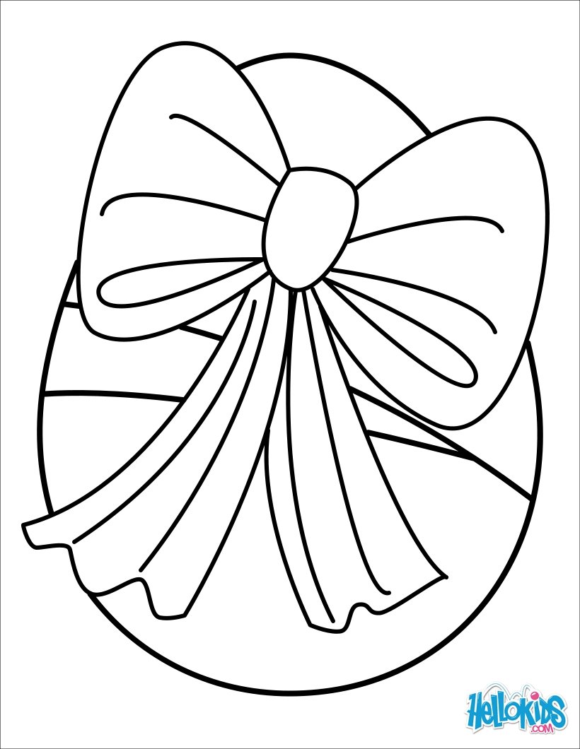 Ribbon Coloring Page - ClipArt Best
