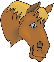 Classic Horse Cartoon Horse Clip Art head3 « « Classic Horse