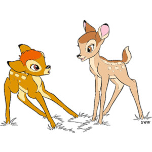 Bambi Clipart - Polyvore