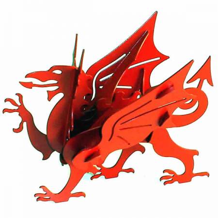 Free Standing Red Dragon - Welsh Dragons