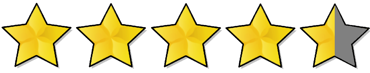 Pictures Of 5 Stars Clipart Best