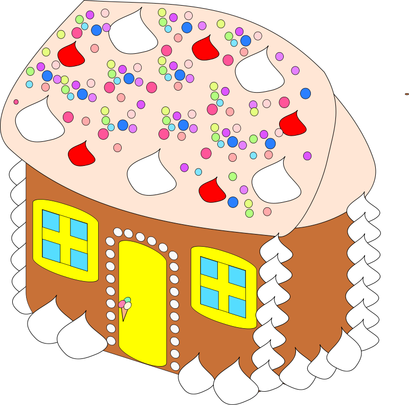 clip art gingerbread house free - photo #26