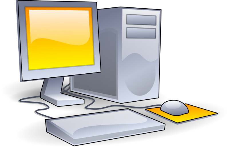 Free Desktop Computer Clipart Image - 283, Free Computer Clip Art ...