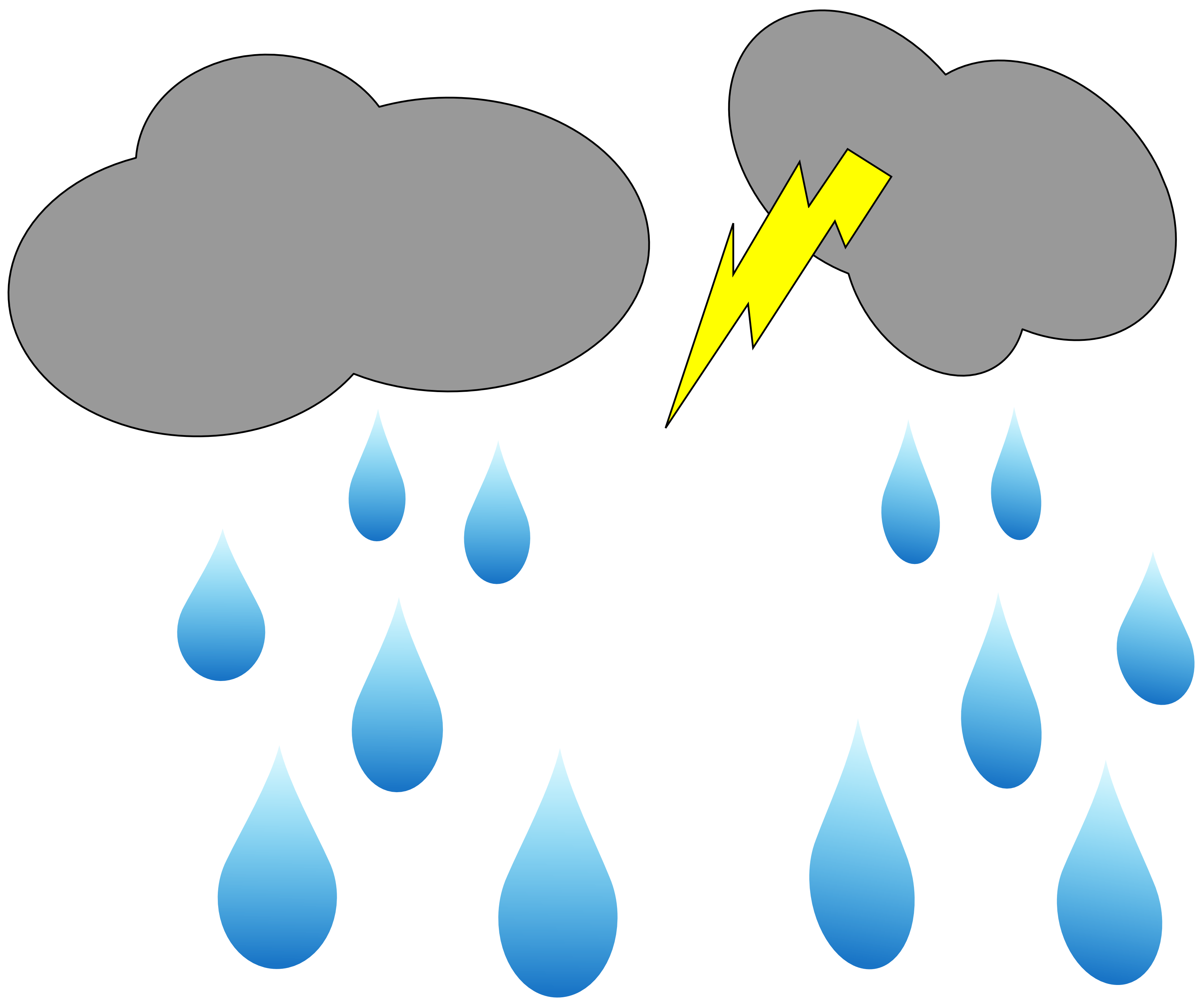 Rain Cartoon Clipart