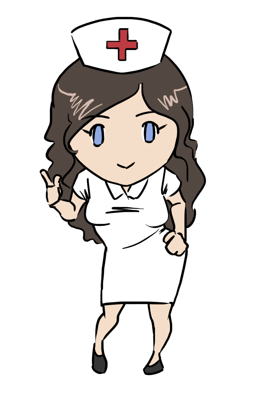 Cartoon nurse clip art