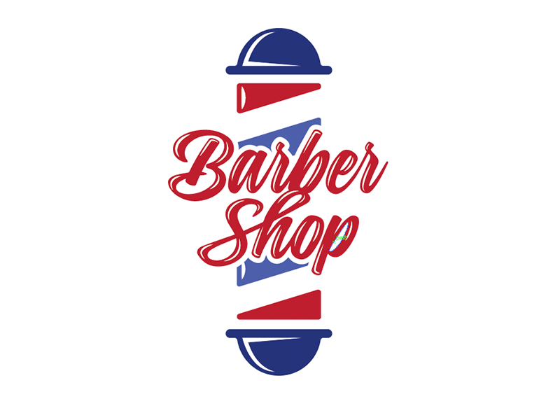 Barber Shop Logo Concept by Drew Beamer - Dribbble
