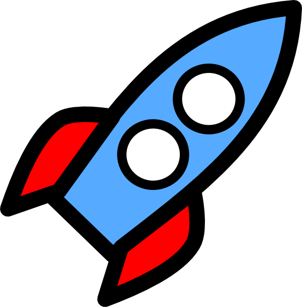 Rocket Animated Clipart