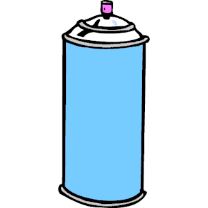 Spray can clipart free