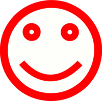 404 views smiley face - vector Clip Art