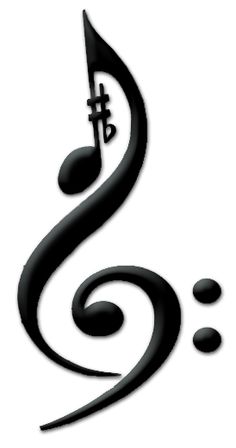 469 views Treble Clef And Bass Clef Embroidery - ClipArt Best