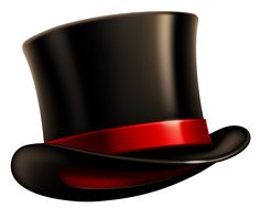 Black tops, Hats and Black top hat