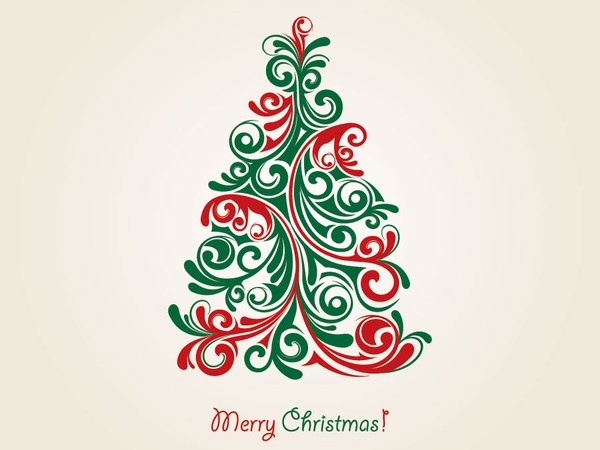 Christmas Tree Vector Vector Graphic - Christmas Vector Graphics ...