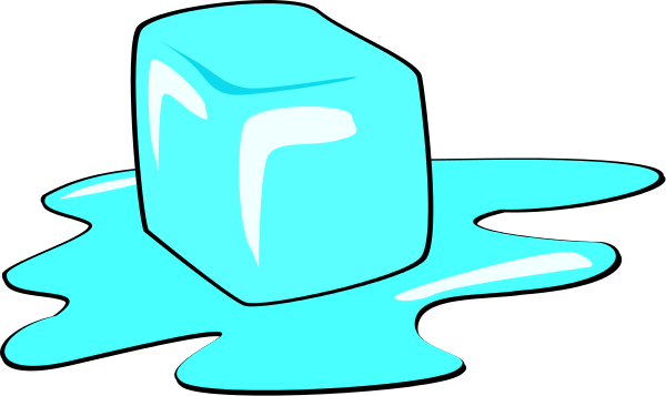 Ice cube melting clipart - ClipartFox