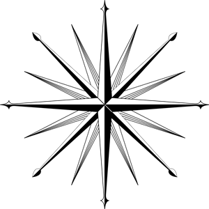 wind rose / compass rose clipart, cliparts of wind rose / compass ...