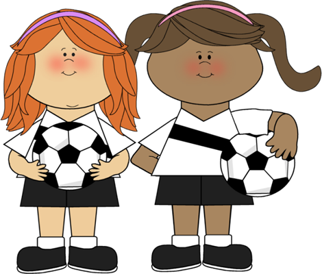 Girl Soccer Player Clipart - Free Clipart Images