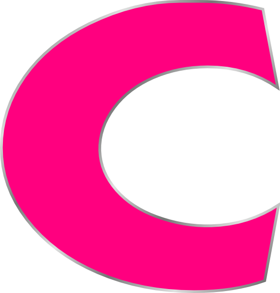Clipart of letter c