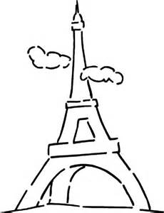 Coloring Pages Eiffel tower - Allcolored.com