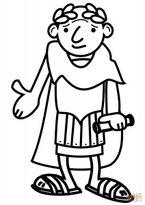 Ancient Rome and Roman Empire Coloring Pages Pattern - History ...