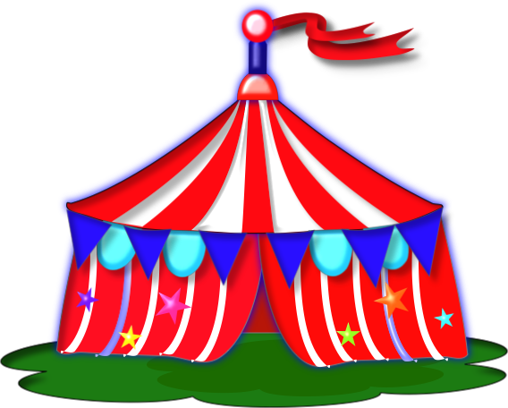 Circus tent clip art free