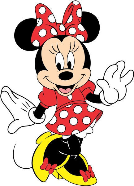 Red minnie mouse Free vector in Encapsulated PostScript eps ( .eps ...
