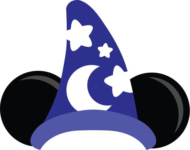 sorcerer mickey hat clipart - photo #3