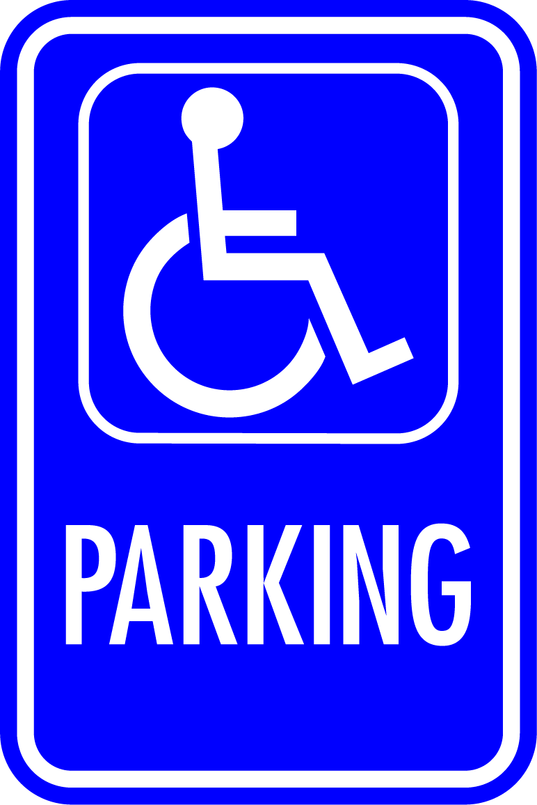 Wheel Chair Parking Only Signs - ClipArt Best