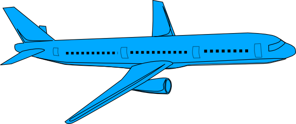 452 views Blue Airplane Pass Clip Art - vector clip art online ...