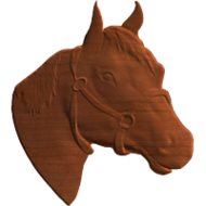 Horse Head Pattern Clipart - Free to use Clip Art Resource